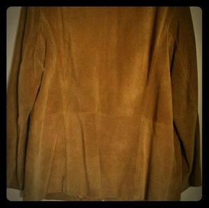 Vintage Liz Claiborne leather jacket size petite,