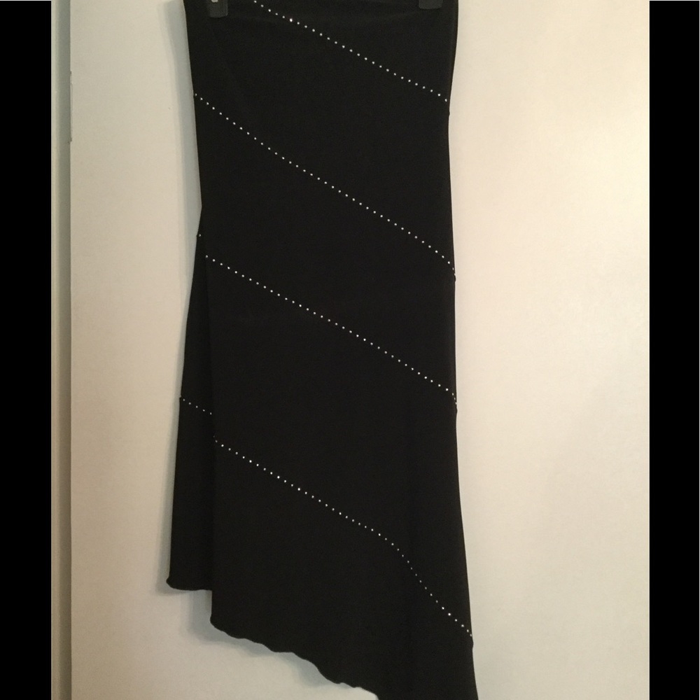 Strapless Black Dress