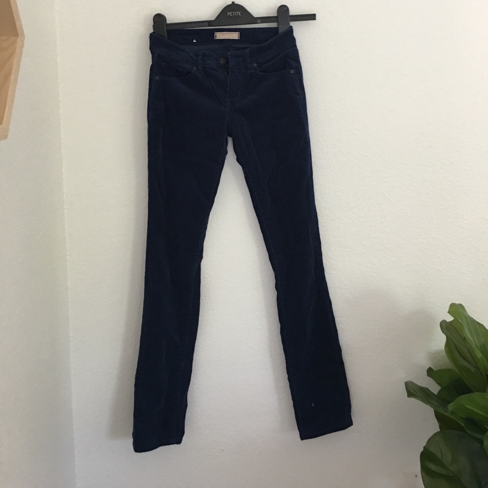 Never Worn Uniqlo corduroy pants (navy)