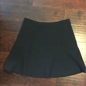 J. Crew black skater skirt