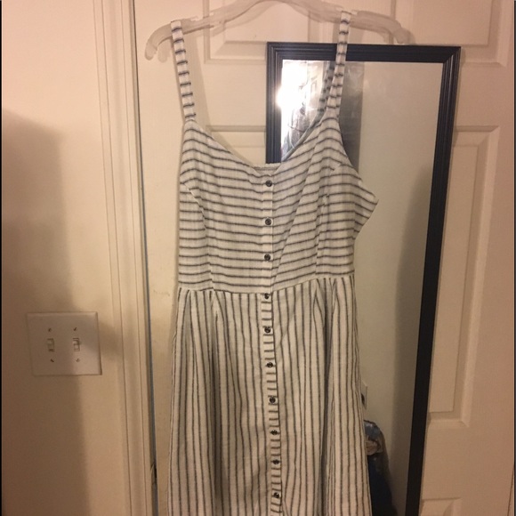 XL Striped Summer Dress - Picture 1 of 2