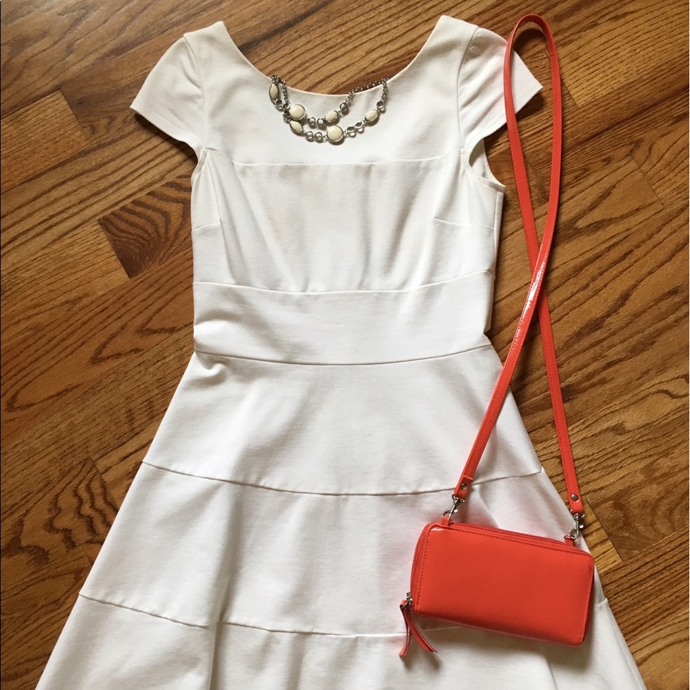 Banana Republic White Dress, Sz 6