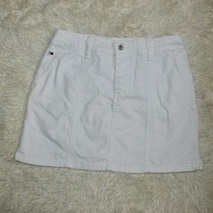 Tommy Jeans White Skirt