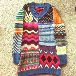 Desigual rainbow sweater