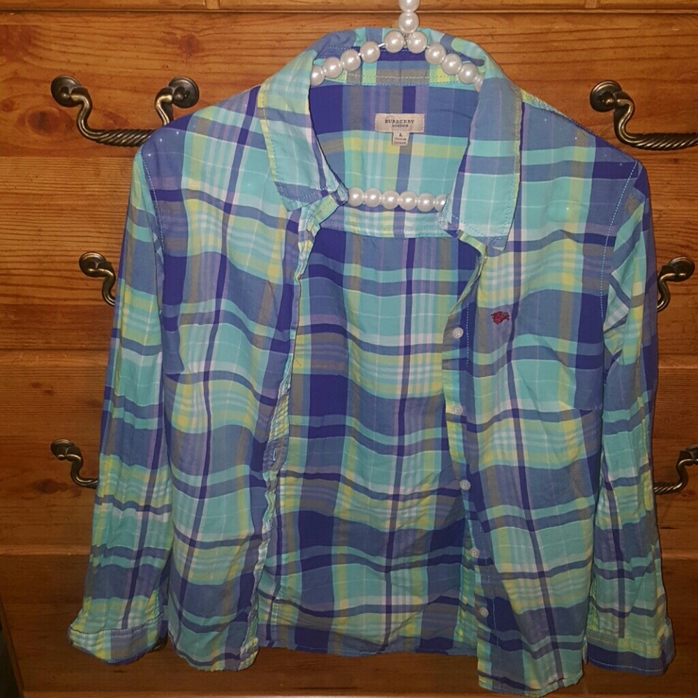 Burberry Button Down Top