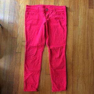 American Eagle colored skinny jeans