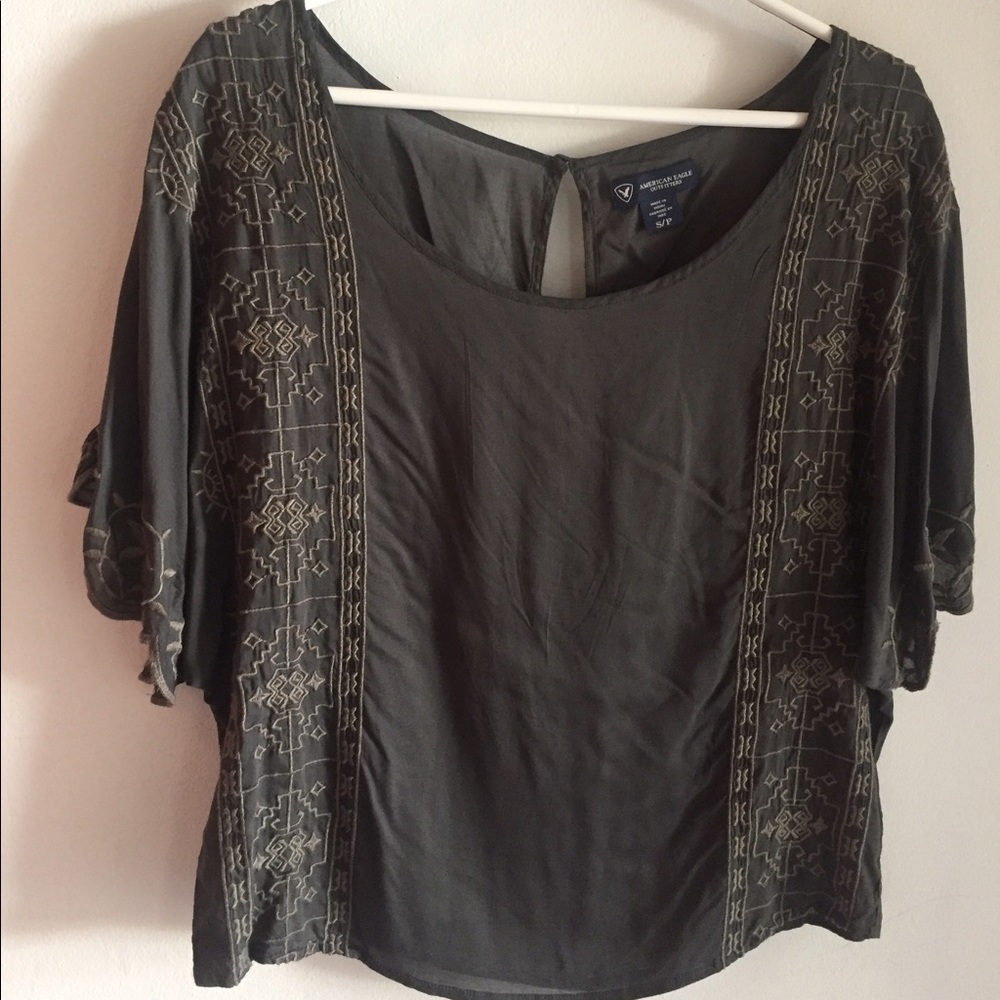 embroidered blouse