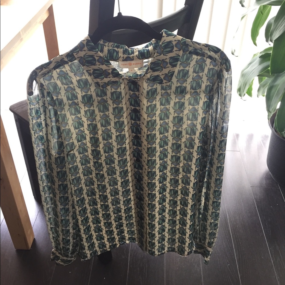 Tory Burch 'Kerry' Silk Blouse
