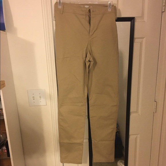 Skinny Leg Khakis (18 tall) - Picture 1 of 2