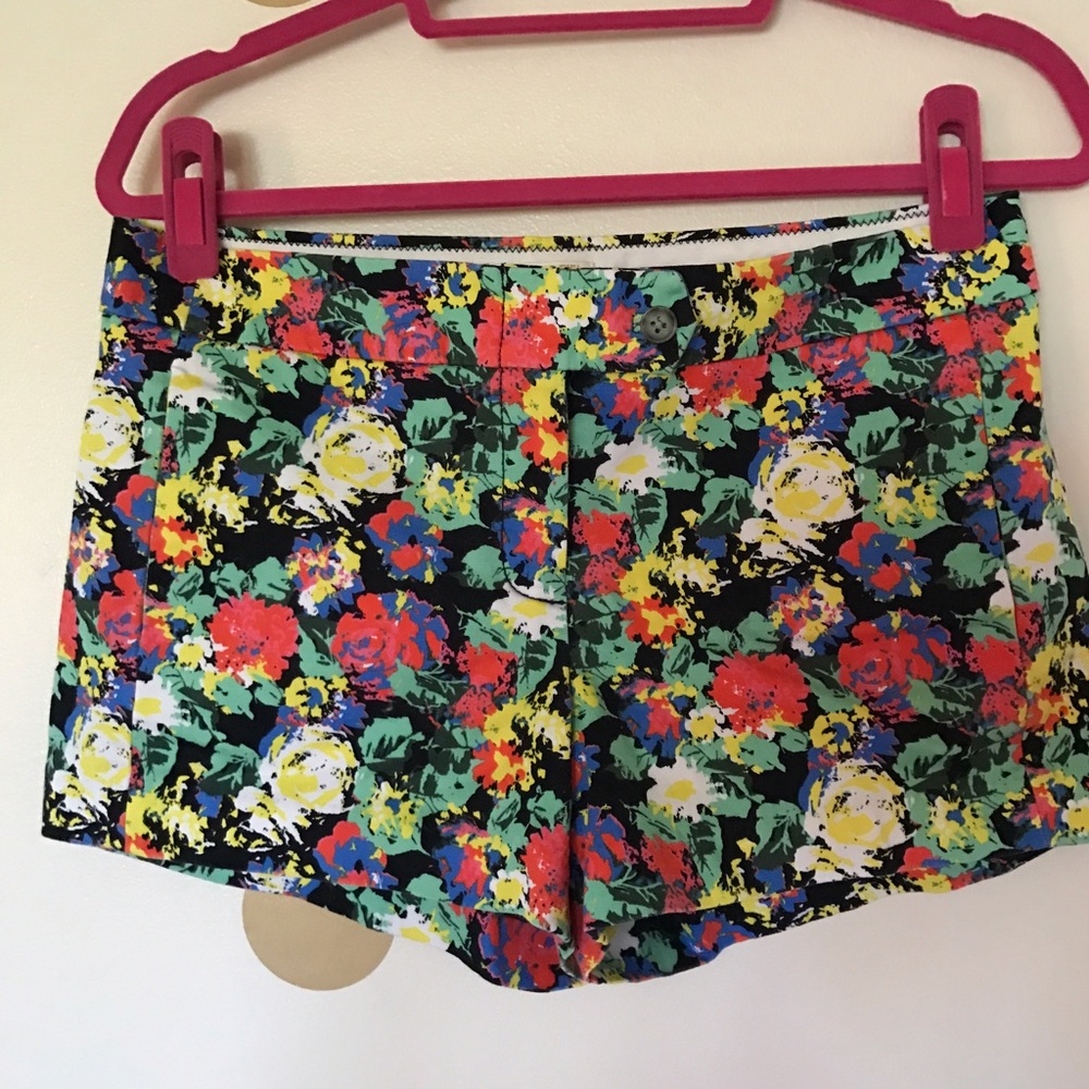 J. Crew Factory Floral Shorts