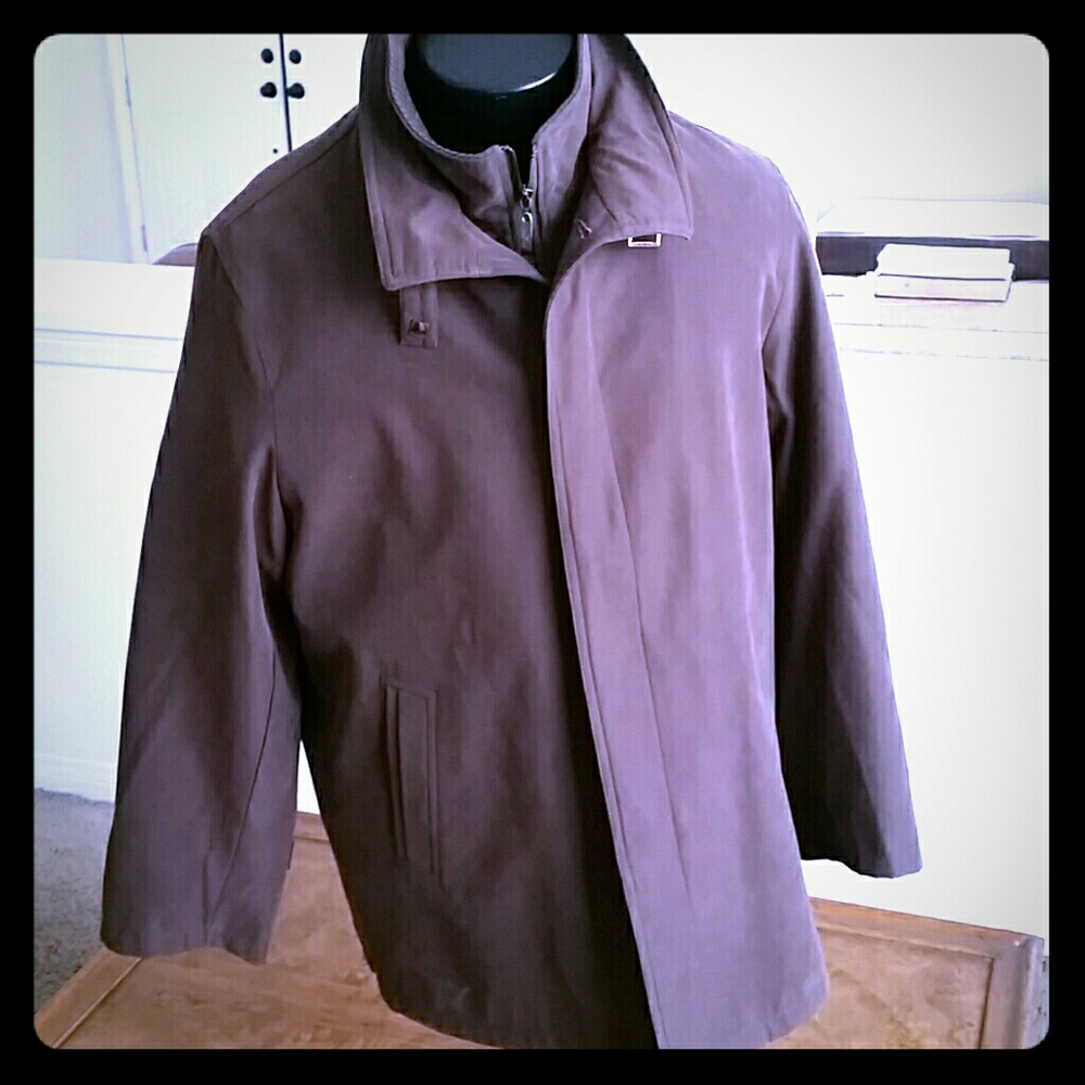 GIORGIO ARMANI COLLEZIONI QUILTED...MICROFIBER