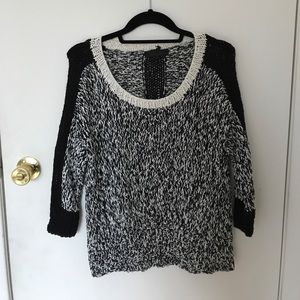 Kelly Wearstler Black and White Knit sweater