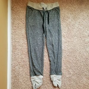 Heather gray joggers