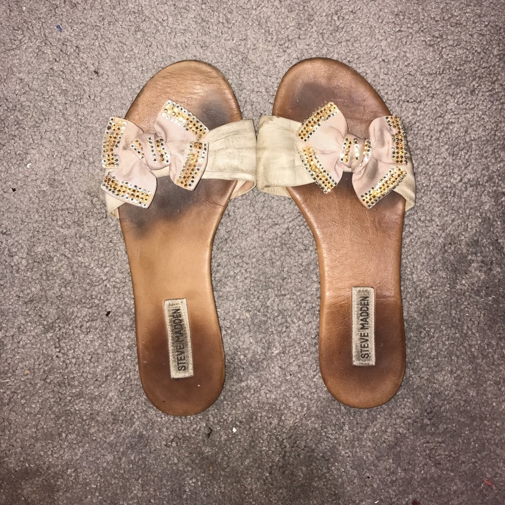 Steven madden bow sandals