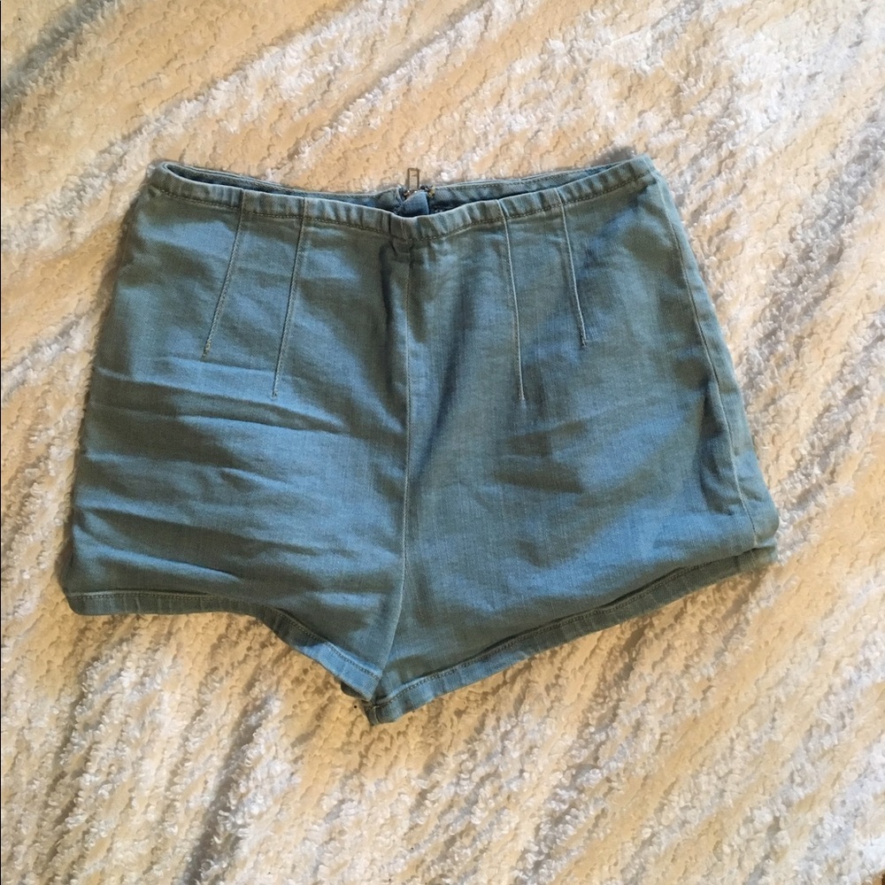Urban Outfitters BDG chambray booty shorts