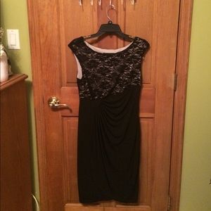 Black Lace dress size 8