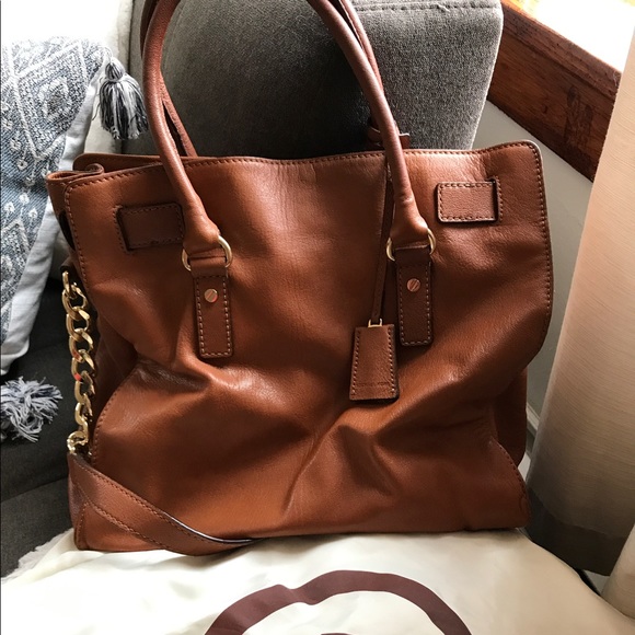 MICHAEL KORS LARGE HAMILTON HANDBAG - Picture 3 of 8