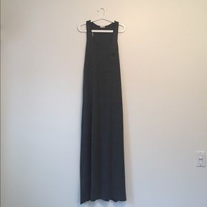 Super soft gray maxi dress