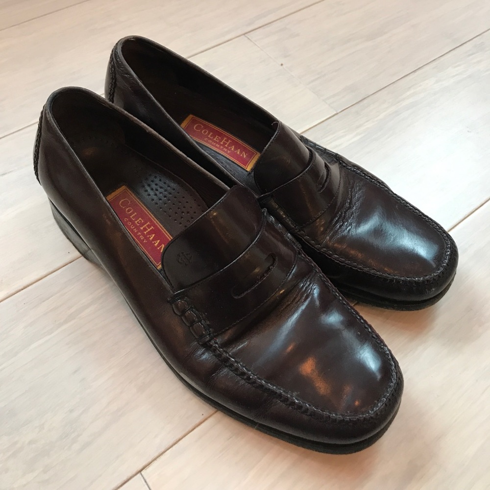 Cole Haan Burgundy Loafers