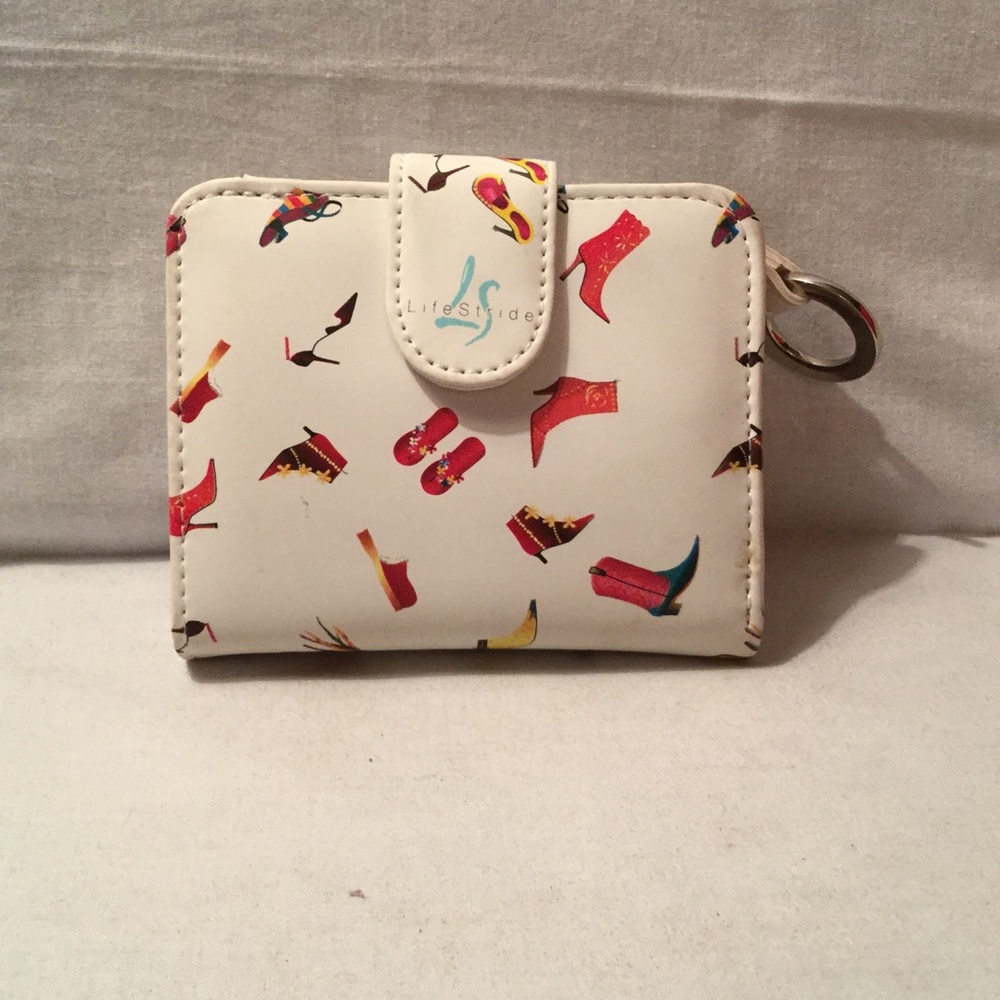 Wallet with shoe designs by Life Stride