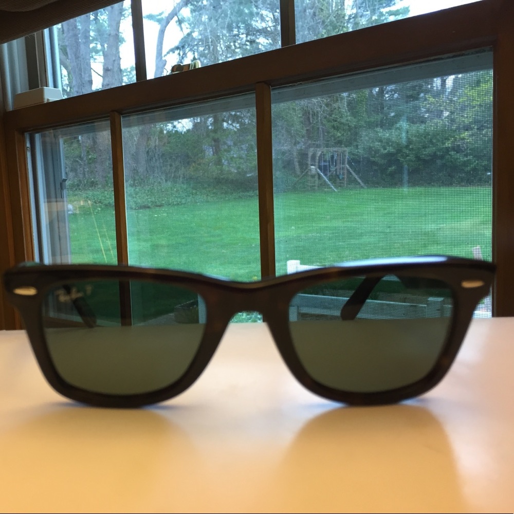 Ray-Ban Original Wayfarer Tortoise Polarized Sungl