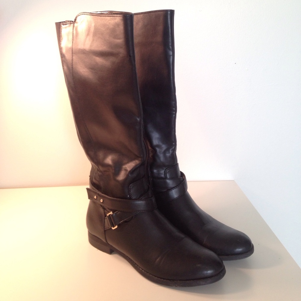 🌸Make an offer🌸 Merona size 9 tall black boots
