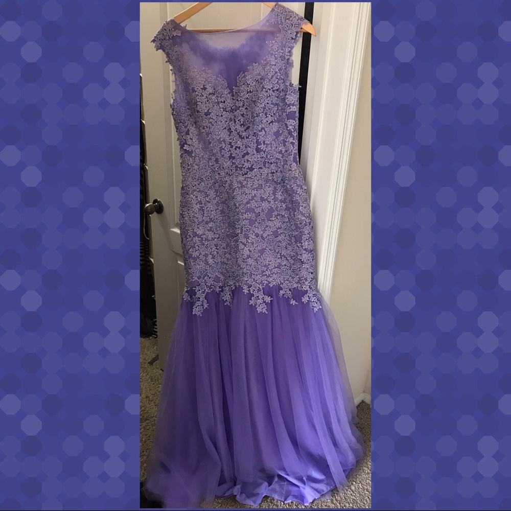 A long evening dress