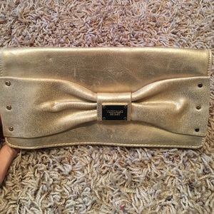 Victoria's Secret gold bag