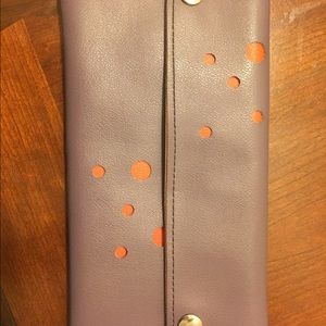 Holly Aiken Purple and Orange Wallet