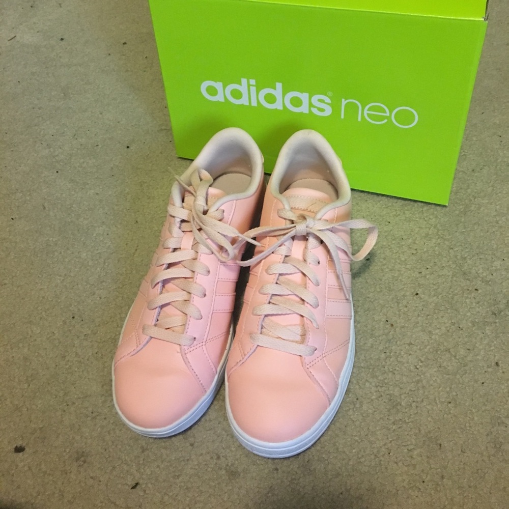 Pink adidas neo