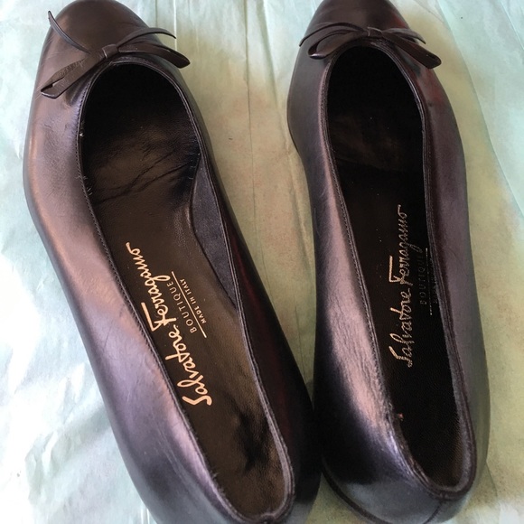 Salvatore Ferragamo Shoes - SALVATORE FARRAGAMMO BLK LOAFERS SZ 6.5 B