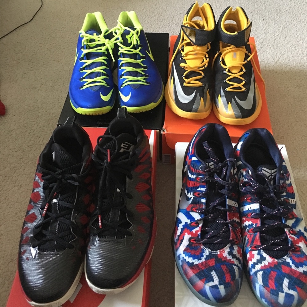 All 4 shoes