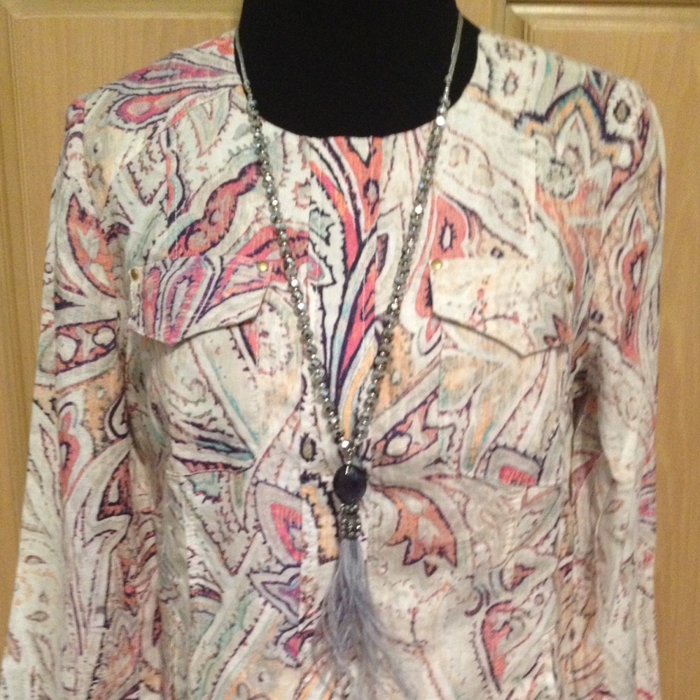 Chico’s jacket size 1 or 8 regular - Picture 4 of 7