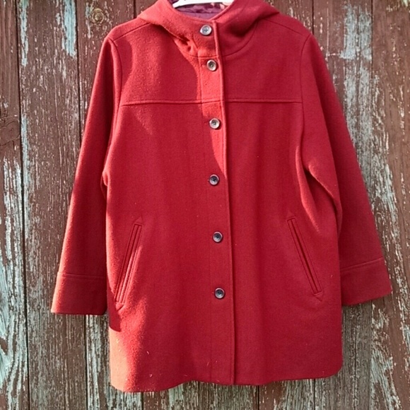 Eddie Bauer | Jackets & Coats | Barn Red Eddie Bauer Womens Coat | Poshmark