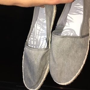 Gray Espadrilles
