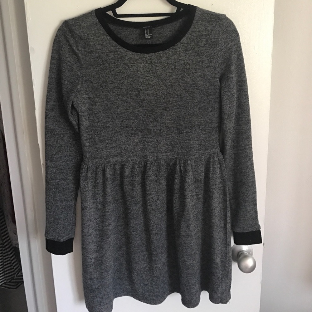 Knitted Babydoll Dress