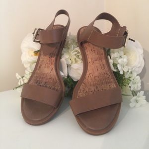 Heeled Brown Sandals.