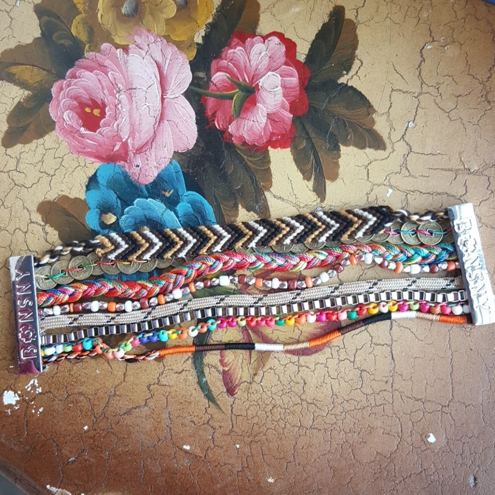 Multi-layer boho bracelet