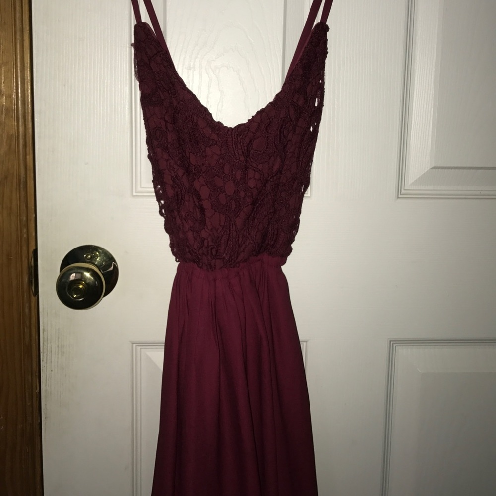 xs Burgundy Dress