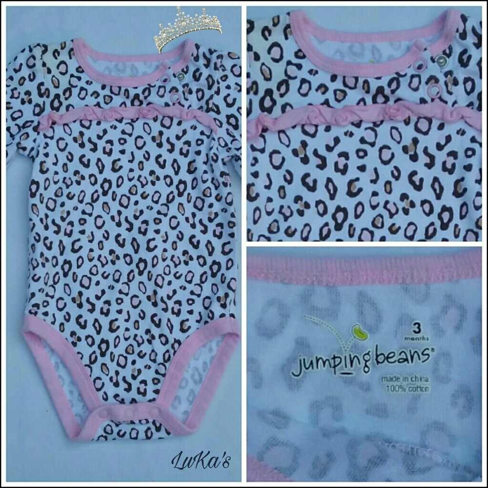 Bodysuit Jumping Beans 3M 100% Cotton