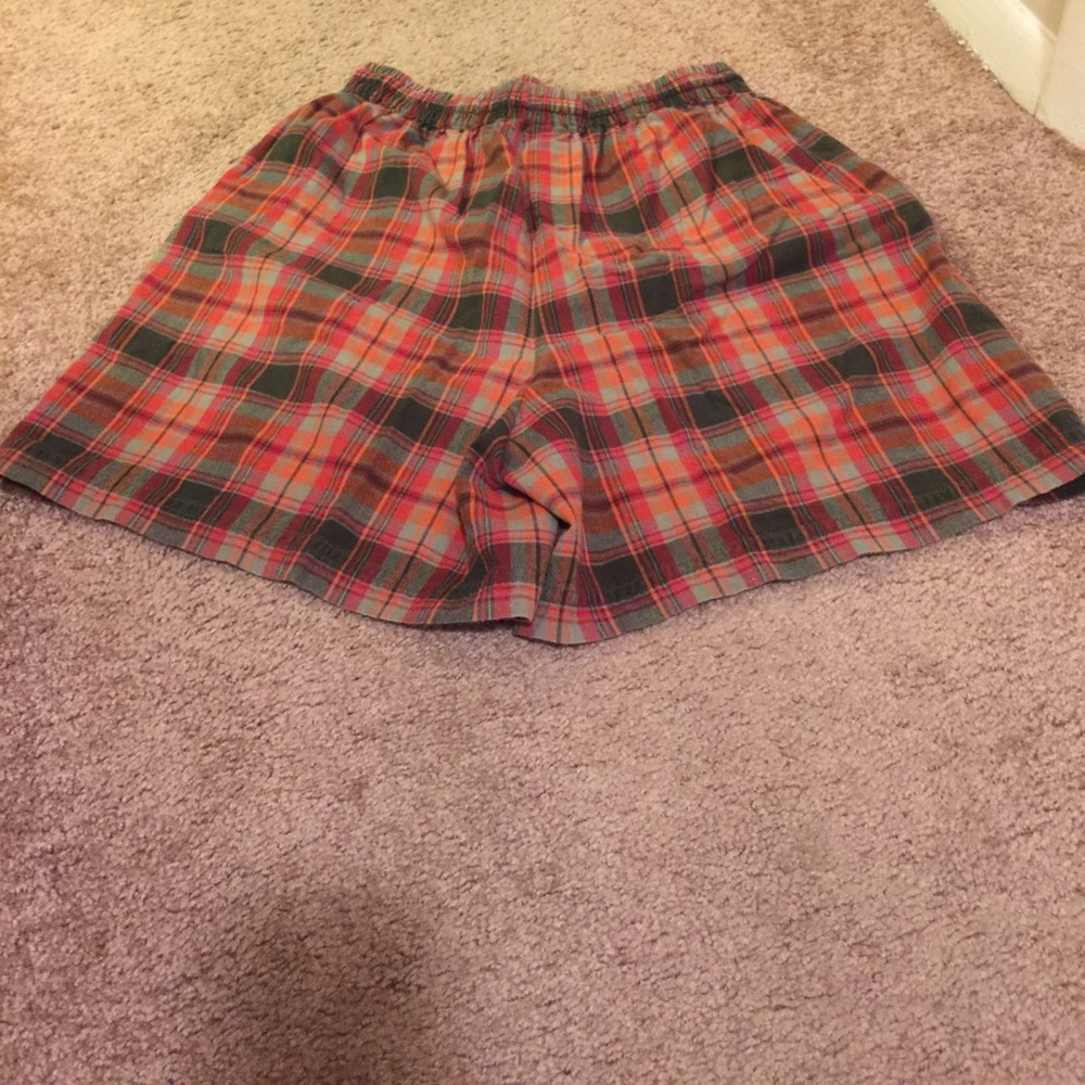 🍄MOUNTAIN LAKES🍄 plaid shorts size PXL - Picture 2 of 3