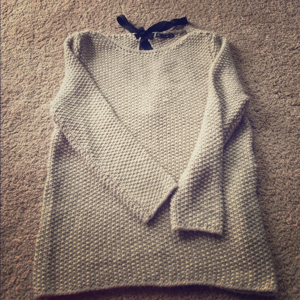 Zara light bronze sweater