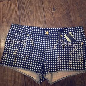 Juicy Couture mini gingham daisy dukes