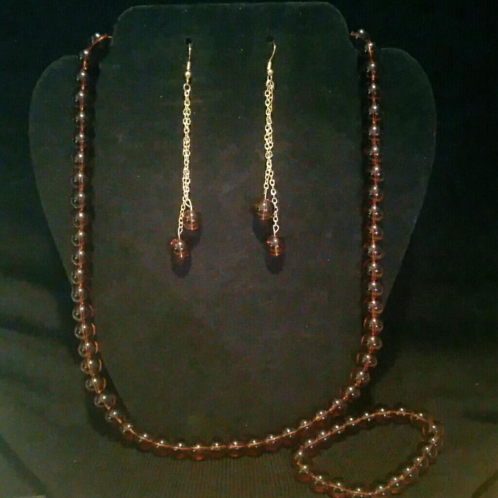 Handmade jewelry set