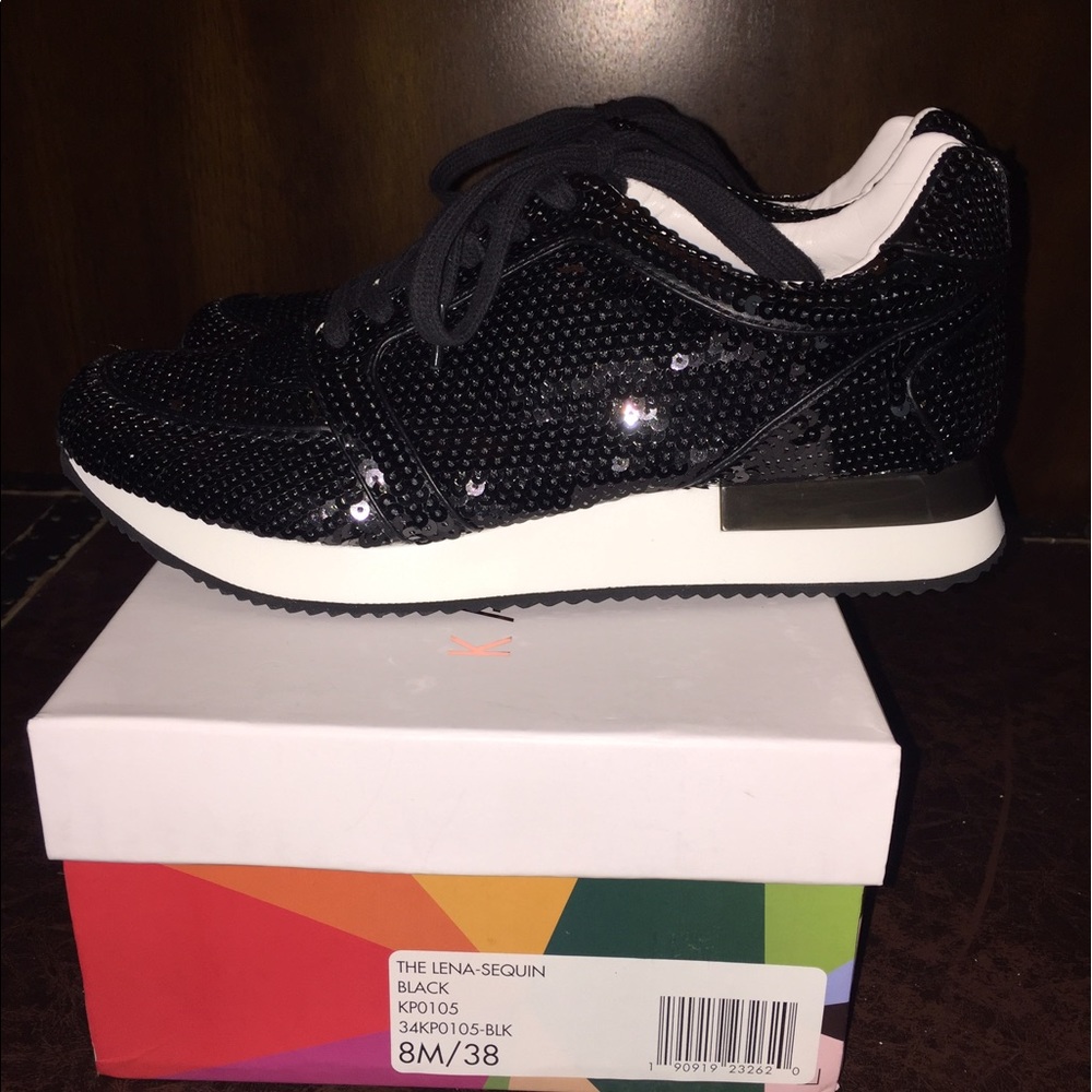 Katy Perry Collections sequin sneakers