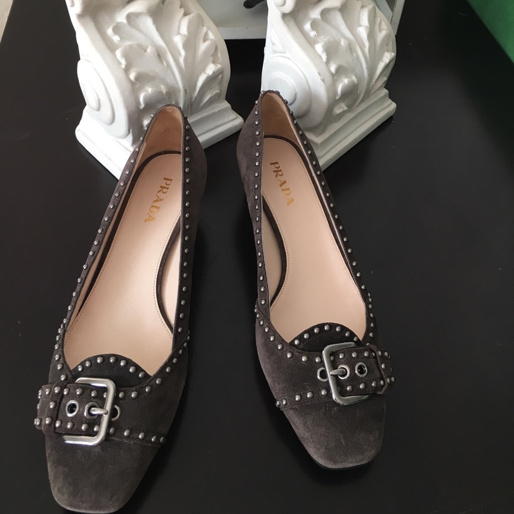 Prada suede shoes