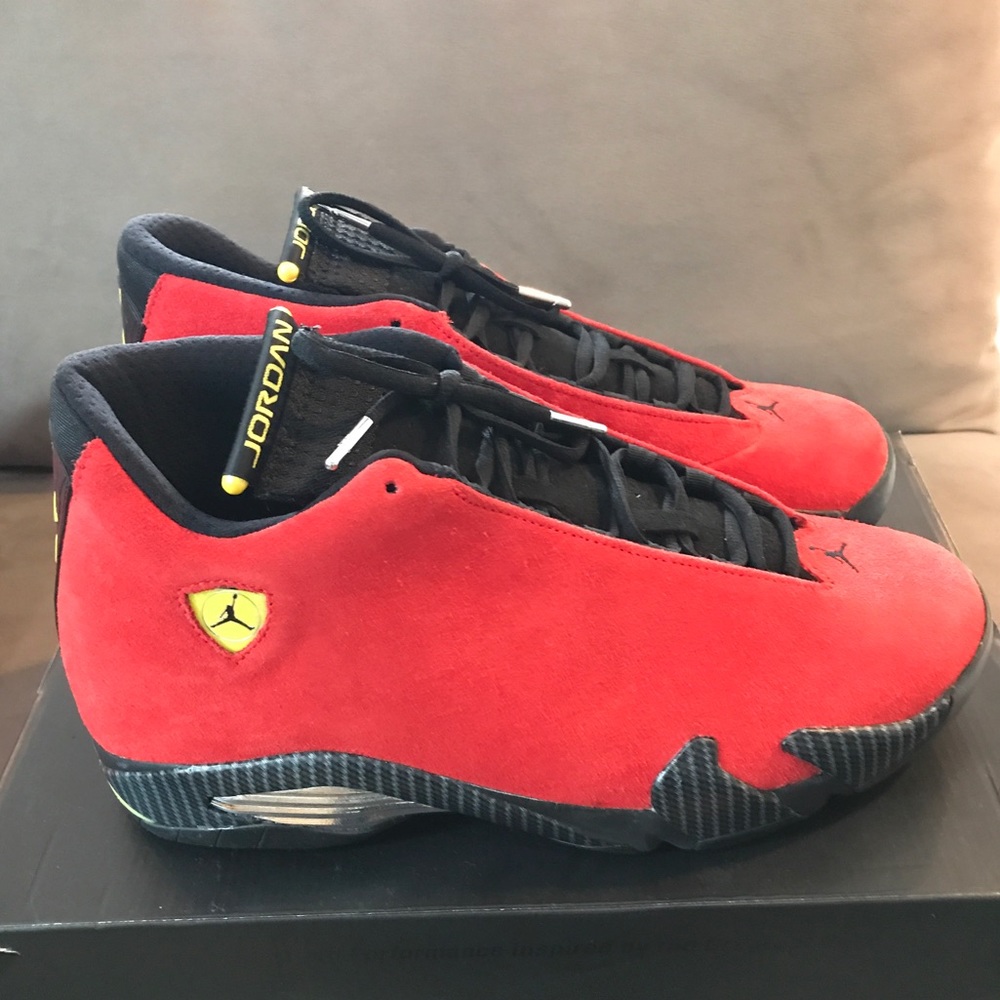 Air Jordan Retro 14, Ferrari Size 10.5 SUPER CLEAN