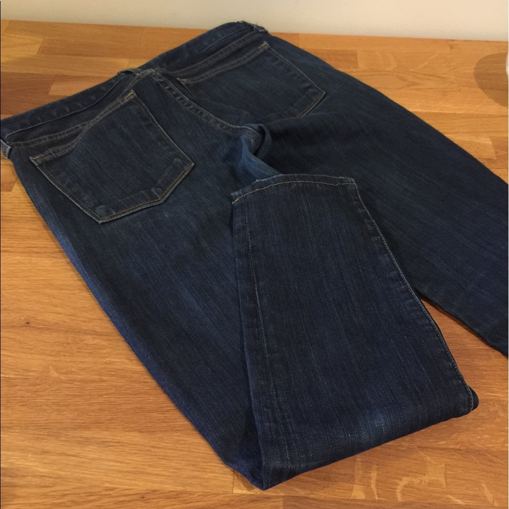 J. Crew Toothpick Ankle Jeans