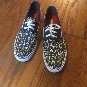 Never been worn anchor Sperry Top-siders