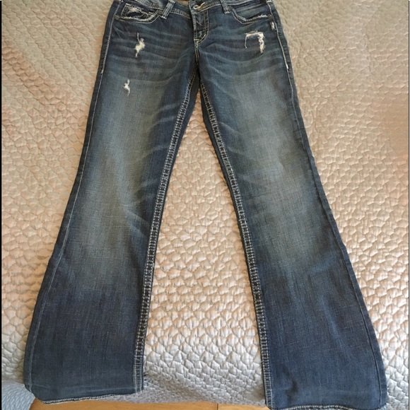 NWT Suki W28 L33 mid / boot jeans - Picture 4 of 4